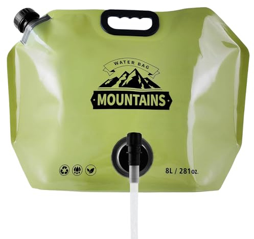 Conteneurs de Stockage d'Eau Potable Cruche Pliable Transparente De Qualité