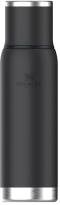 Stanley 1913 Adventure to-Go Thermal Flask 1.0L - Black | 25 Hours Hot - 27 Hours Cold - Leakproof - Insulated Lid - Dishwasher Safe