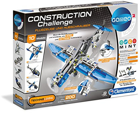 Clementoni 59009.4 - Galileo Technologic - Flugzeuge & Hubschrauber