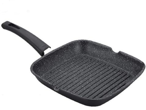 Royalty Line, Poêle à griller de 28 cm à revêtement en marbre Aluminium moulé sous pression - revêtement en marbre