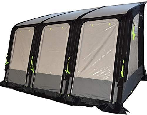 Aufblasbares Vorzelt für Wohnwagen, Wohnmobil, Campingzelt, 4 x 2,4 x 2,4 m
