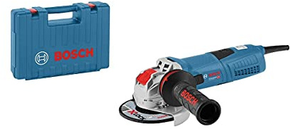 Bosch Professional Winkelschleifer GWX 13-125 S (1300 Watt, für X-LOCK Zubehör, ScheibenØ: 125 mm, im Koffer)
