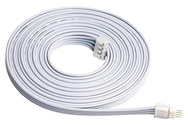 Litcessory Extension Cable for LIFX Z Lightstrips (10ft, 1 Pack, White)