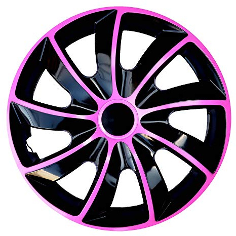 Radzierblende Quad schwarz/pink 13 Zoll 4er Set