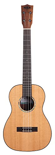KALA KA-SCAC-B - Gloss Solid Cedar Top Acacia Baritone Ukulele, with Bag (UB-B)