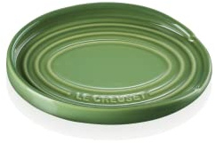 Le Creuset ovale Löffelablage aus Steinzeug, Bamboo, 71507154080099
