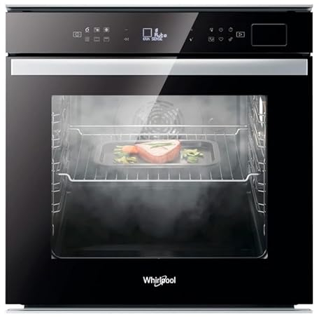 Four WHIRLPOOL W6 OS4 4S1 H BL noir pyrolyse vapeur