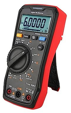 DELURA Multimètre Numérique Bluetooth 60000 Comptes Testeur De Tension De Courant AC/DC Professionnel MultimetroTrue RMS Gamme Automatique Dépannage Rapide et précis (Color : 117C KIT)
