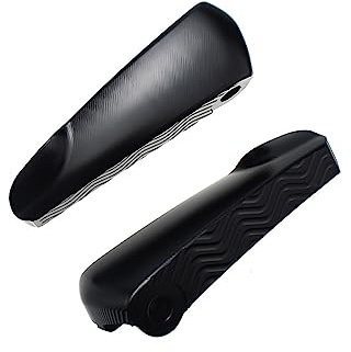 MIAOLISI Motorrad Fußrast Für Vespa GTS300 GTS250 GT60 GT GTS GTV 125 200 250 300 60 Motorradzubehör Pegs Hinteres Pedal(Schwarz)