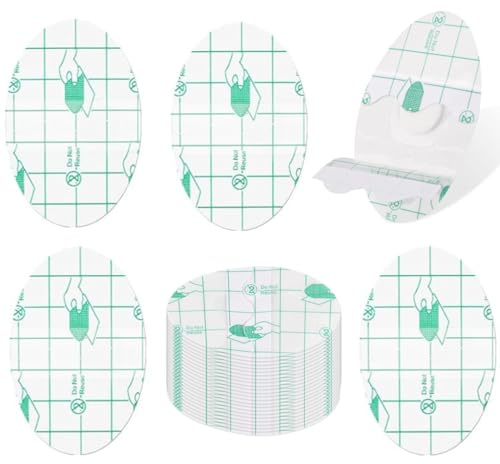 Wasserdicht Ohr Patches Ohrenschutz,100 Stück Ohrenschutz Schwimmen Kinder Ohrenstöpsel Für Schwimmer Transparente Ohrenschützer für Haarfärbemittel,Dusche,Baden,Salon,Spa