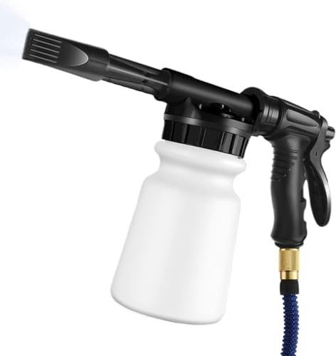 schiuma, lavaggio auto spruzzatore schiuma | Spruzzatore schiumogeno da giardino | 1L Handheld Pressuris Soap Schiuma Cannon Garden per gli uomini