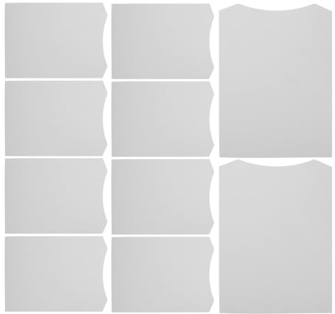 Ciieeo 50pcs Shirt Card Inserts Foldable Cardboard Shirt Inserts for Clothing Packaging Garment Lining Board for T Shirts Shirts Sweaters Retail Display and Laundry Folding
