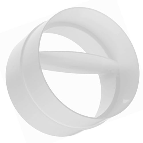 Pipe Draft Blockers Air Duct Check Ventilation Valves 4inch PVC Check Draft Blockers Duct Connector for Bathroom Fan Non Return for Ventilation