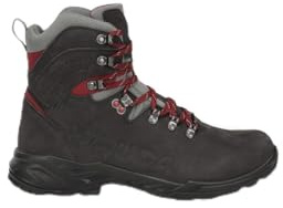 CHIRUCA BOTAS SEQUOIA 09 GORE-TEX,PARA HOMBRE, TREKKING,SENDERISMO,MONTAÑA,CAMINAR,ANDAR,CAZA, COLOR GRIS,ROJO (Gris, 44, Sistema tallas calzado EU, Adulto, Números, mediano, 44)