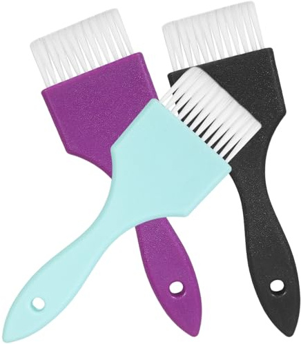 Pennello Applicatore Tinta Chioma 3 Pezzi in Abs e Nylon