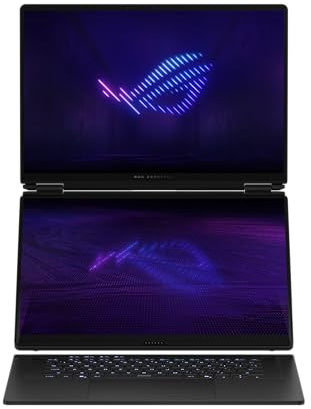 ASUS ROG Zephyrus Duo 16 GX651AX, Notebook con display 16 OLED Anti-glare, 120Hz,Touch Screen,Intel® Core™ Ultra 9 Processor 386H, RAM 32GB, 1TB SSD, WIN11 Home, Gray.