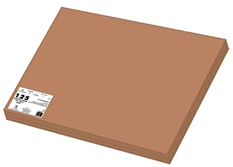 DOHE - Zeichenpapier, 125 Blatt, 65 x 50 cm, Braun