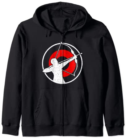 Bogensport - Bogenschießen - Bogenschütze ARCHER Geschenk Kapuzenjacke