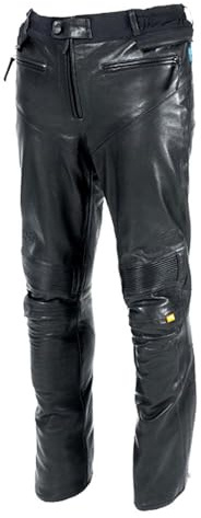 Rukka Aramen Motorrad Lederhose, schwarz, 48