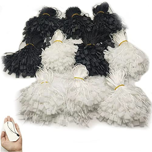 Hezhou 2000 stücke Fallumbau Befestigungen Label Hängenden Seil String Snap Locks Pin Sicherheitsschleife Hängeetikett String Preis Hängeetiketten String Hängeetiketten Verschlüsse