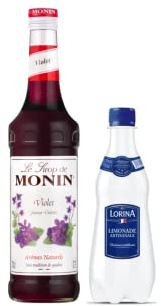 Lot sirop & limonade : Sirop - Violette 70cl – Limonade Lorina (12x42cl)