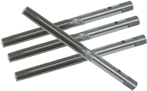 Reibahlen, gerader Schaft, verstellbare Handreibahle, 3 mm – 6 mm HSS/legierter Stahl-Reibahle mit Parallelschaft-Reibahle (Größe: 4 mm legierter Stahl) (Size : 6mm ALLOY STEEL)