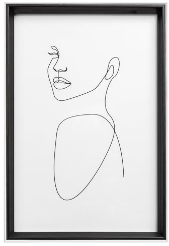 walther design Bilderrahmen Silhouette 18x24 cm, schwarz, Holzrahmen NW824B