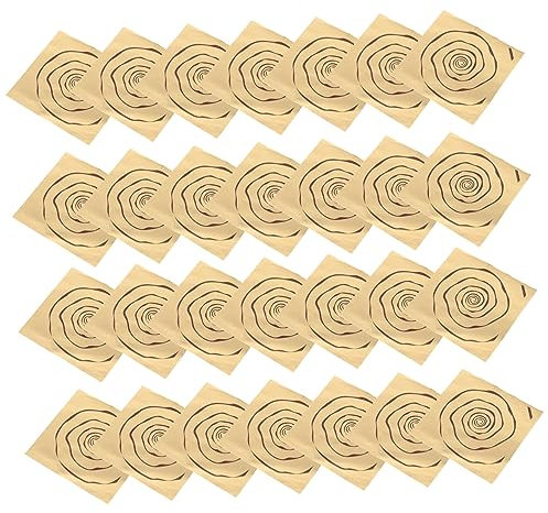 ABOOFAN 100pcs Aluminum Foil Paper Candy Wrappers for Storage for Wrapping Sugar Boiled Sweets Lollies Sweets Bulk Made of Aluminum Foil Sheets