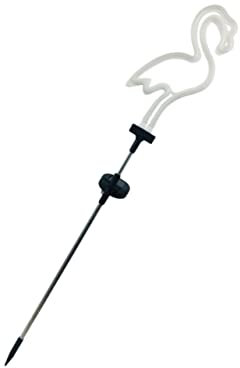 LIFKOME 1pezzi Luce a Energia Solare Per Prato Decorativa Luce Esterna Da Giardino Forma Di Fenicottero Luci Resistenti All'acqua Per Marciapiedi Terrazze e Viste Sul Giardino