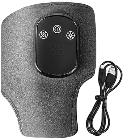 Massaggiatore Elettrico per Piedi Strumento Intelligente per Caviglia con | Massaggio Riscaldato Ricaricabile Per Allenamento, Fitness, Corsa E Attività Sportive