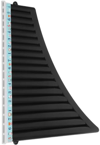 Toddmomy Röhrige Panflöte C dur Leichtes Paninstrument für Anfänger Komfortabler Griff Fester Winkel für Einfaches Lernen für Unterricht Übung und Performance