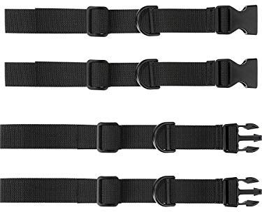 Cinghia Toracica per Zaino,2 Pack Regolabile Sterno Fascia Toracica per Borsa Scuola Zaino Escursionismo Jogging 100% Polipropilene Nero 1 Pollice/25MM