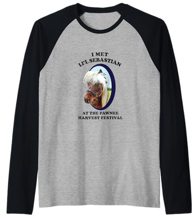 Parks and Recreation Li'l Sebastian Confortable Manche Raglan