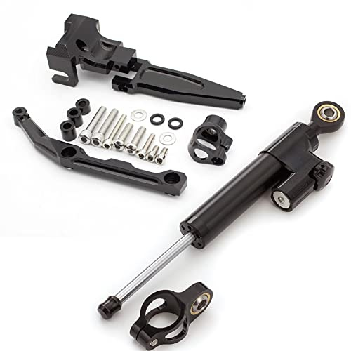Motorrad Lenkungsdämpfer Komplett Set mit Montagesatz für FJ-09 /MT-09 MT09 Tracer 2015-2020, Tracer 900 GT 2015-2020