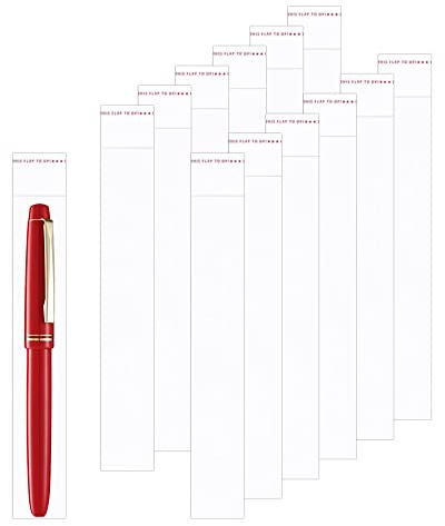 Transparente Selbstklebende Zellophanbeutel 200pcs 3x15cm Lange Klebeverschluss Cellophantüten 50µm Zellophan Taschen Plastiktüten Cello Beutel für Halskette Kugelschreiber Lippenbürst Kaffee Löffel