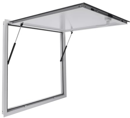 Aluminum Alloy Food Truck Window - 36 x 36 inch Concession Serving Window for Trailers