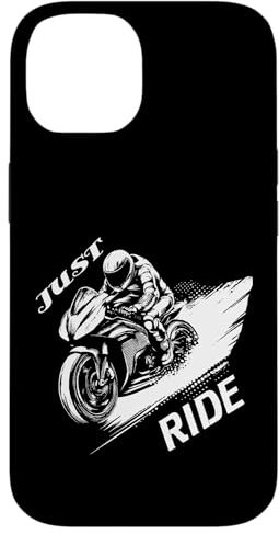 Carcasa para iPhone 14 Motocicleta camiseta motero sudadera con capucha moto motorista funda para teléfono móvil