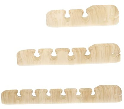 HOMSFOU 2 Sätze Kabelmanager Kabelclips Selbstklebende Kabelklemme Schreibtisch-drahthalter Kabel Halter Kabelmanagement-clips Drahtorganisatoren Klebeschnur Kieselgel Yellow 3 Stück * 2