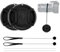 2pcs Bouchon d'Objectif, Clipser pour objectifs d'appareil Photo Avant élastique Cache Objectif pour Appareils Nikon pour Nikon D3000 D3100 D3200 D3300 D5000 D5100, Bouchon d'objectif Universel (52mm)