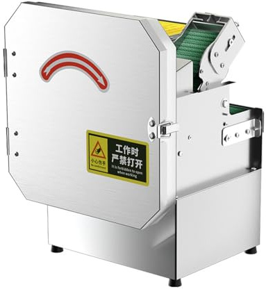 Cortadora Rebanadora Eléctrica Ver duras 200 W | Procesadora Ver duras Comercial | Picadora Ver duras | Cortadora Cebollas Acero Inoxidable Industrial