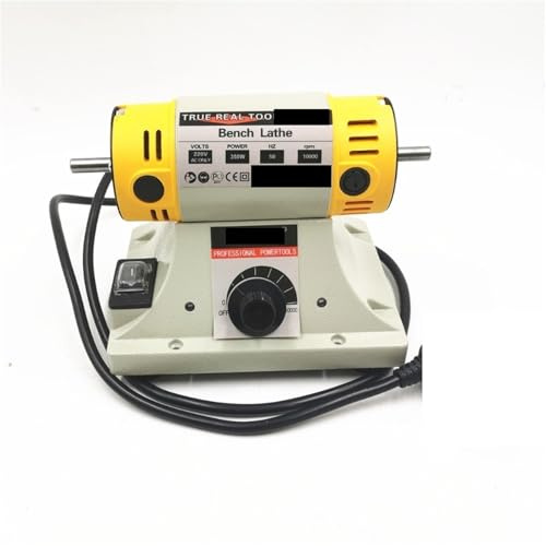 Lucidatrice per Pietre Lucidatrice da banco fai te for lavorazione del legno, gioielli in giada, tornio, motore, rettificatrice, albero flessibile, tubo