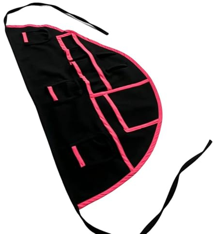 Tablier Porte-Outils de Taille Sangle Multipoche Portable Réglable | Tablier De Avec Poches Pour La Maison Et L'Intérieur Jardinage Tricot Travail Femmes Hommes Adultes