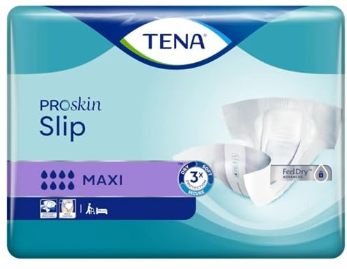 Tena - Tena Proskin Maxi (Size XL) Incontinence Slip - 24 Pieces