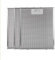 SERENA Filtre Hotte aspirante 320 x 260 (lot de 3)
