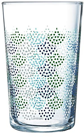 Luminarc LOT DE 3 GOBELETS DECORES ARTIFICIA VERT 30CL