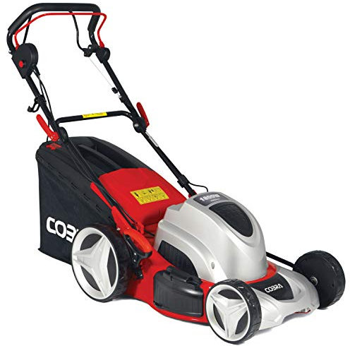 COBRA MX46SPE 46cm (18in) Electric Lawnmower, Self propelled drive and powerful 1800w motor