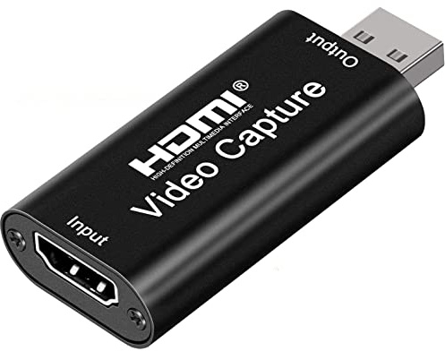 ORIVISION Audio Video Capture Cards Cam Link Card HDMI to USB 2.0 Full HD Record via DSLR Camcorder Action Cam for Acquisition Live Streaming Gaming Teaching Conference（Support VLC/OBS/Amcap）