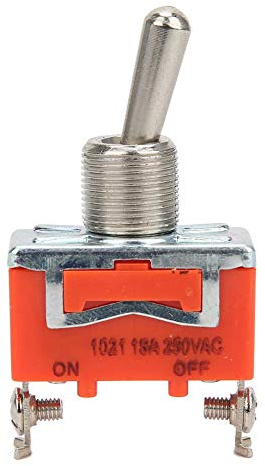 Mini interrupteur à bascule à 2 positions, couvercle professionnel d'interrupteur à bascule à 2 broches, modification électrique pour tableau de bord avec voitures de contrôle industrielles