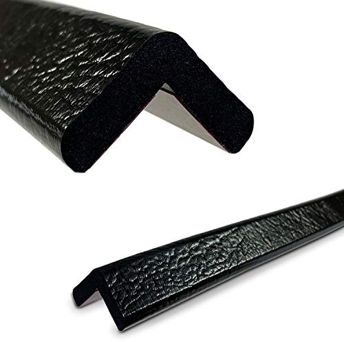 Betriebsausstattung24 Kantenschutz selbstklebend Länge: 1,0 m gelb schwarz | Eckschutzprofil Typ E Material: hochflexiblem Polyurethan-Schaum Kantenschutz