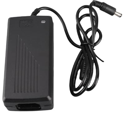 Adaptador de alimentación Transformador 12V 4A 48W AC a DC Fuente de Poder eficiente y Segura para Tiras LED 5050 y monitores LCD con Conector de 5.5 mm